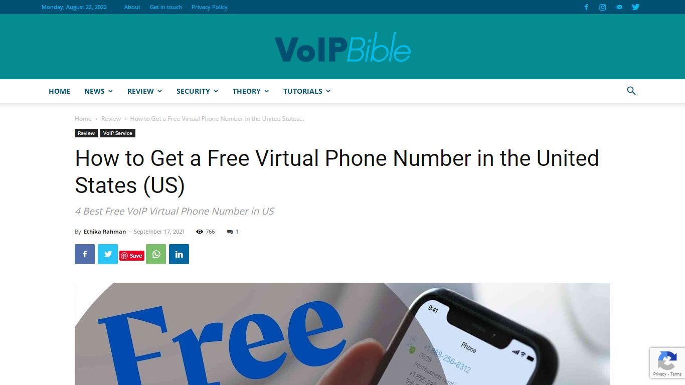 How to Get a Free Virtual Phone Number in the United States (US)